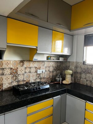 Kitchen in 2 BHK Apartment at Satyam Shivam Phase 2, Kharadi – for Rent