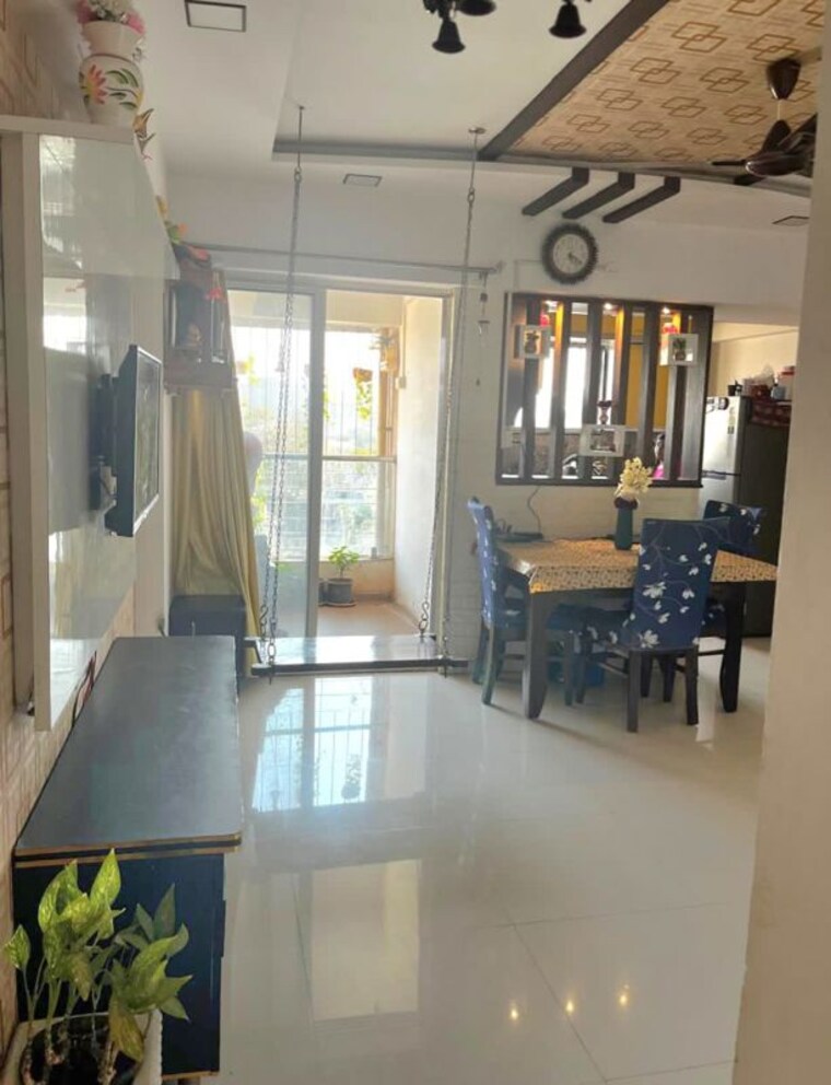 Living Room, satyam-shivam-phase-2 2 Bedroom 850 Sq.Ft. Apartment In Kharadi Pune 10166795