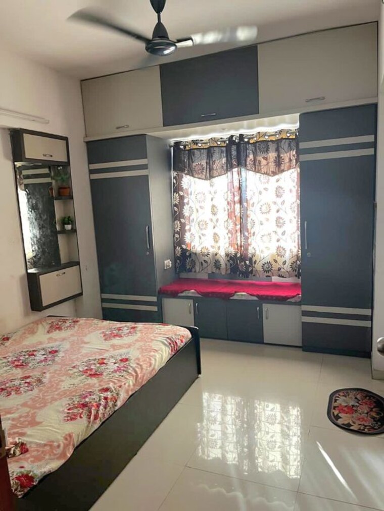 Bedroom, satyam-shivam-phase-2 2 Bedroom 850 Sq.Ft. Apartment In Kharadi Pune 10166795