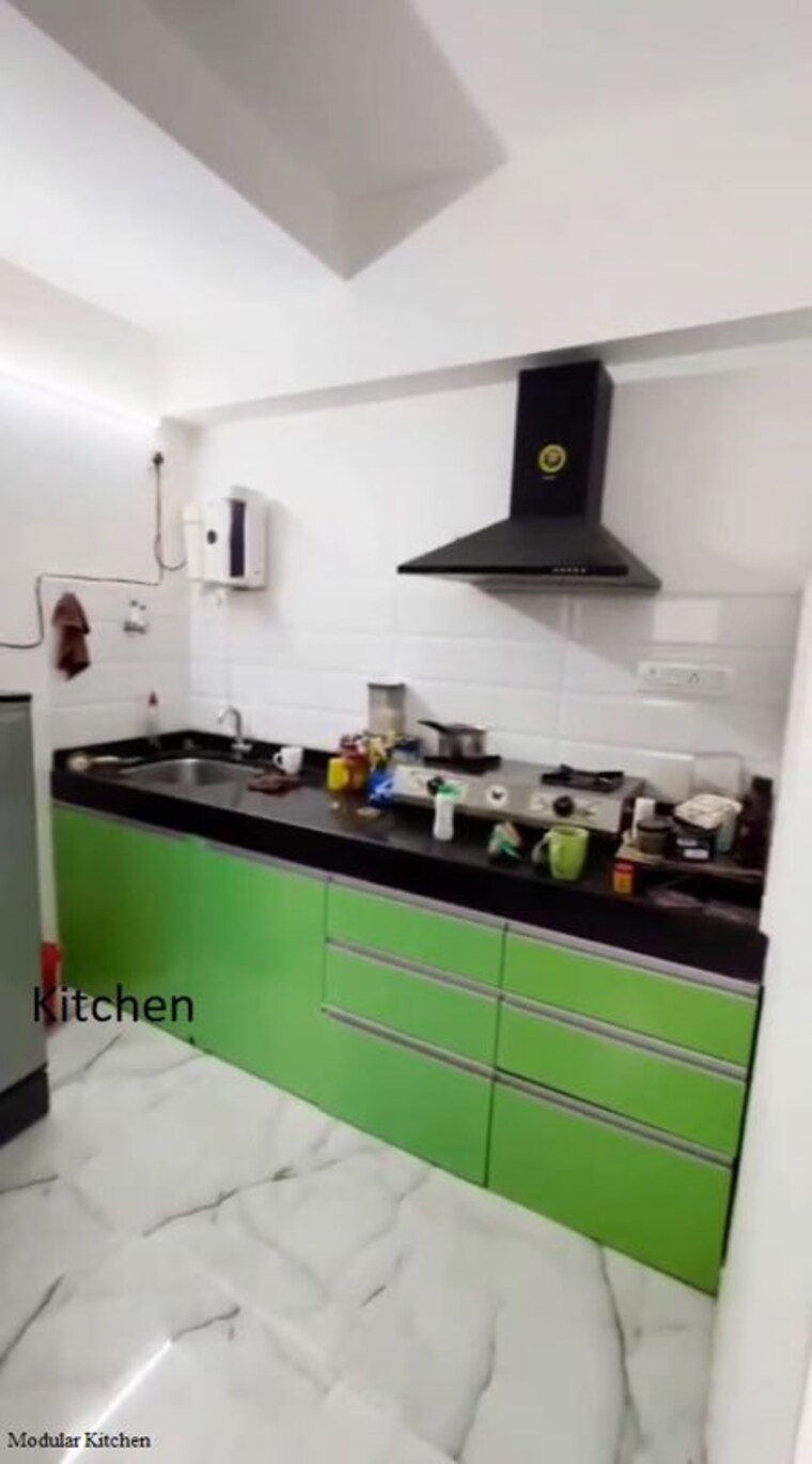 Kitchen, vtp-one 1 Bedroom 425 Sq.Ft. Apartment In Kharadi Pune 10166806