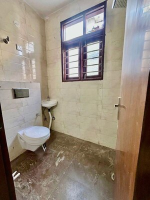 Bathroom in 2 BHK Builder Floor at Chattarpur – for Rent