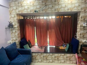 Living Room in 1 BHK Apartment at Malad West – for Rent