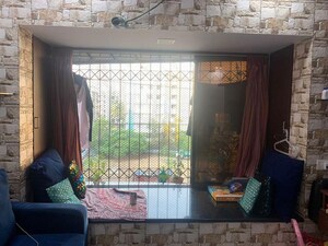 Living Room in 1 BHK Apartment at Malad West – for Rent