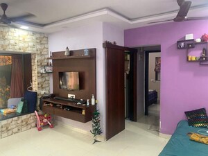 Living Room in 1 BHK Apartment at Malad West – for Rent