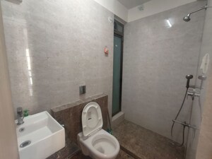 Bathroom in 1 BHK Apartment at Vinayak CHS, Malad West – for Rent