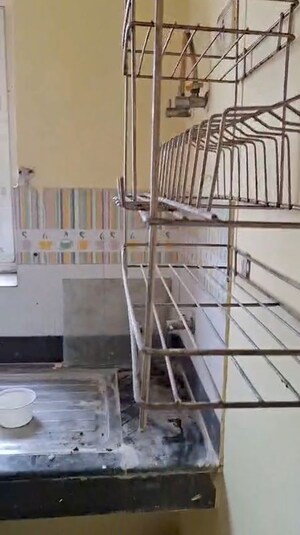 Staircase in 3 BHK Apartment at BPTP Park Elite Premium, Sector 84 – for Rent