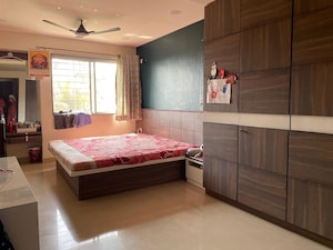 Bedroom in 3 BHK Apartment at Kalaapi Meghvarsha, Warje – for Rent
