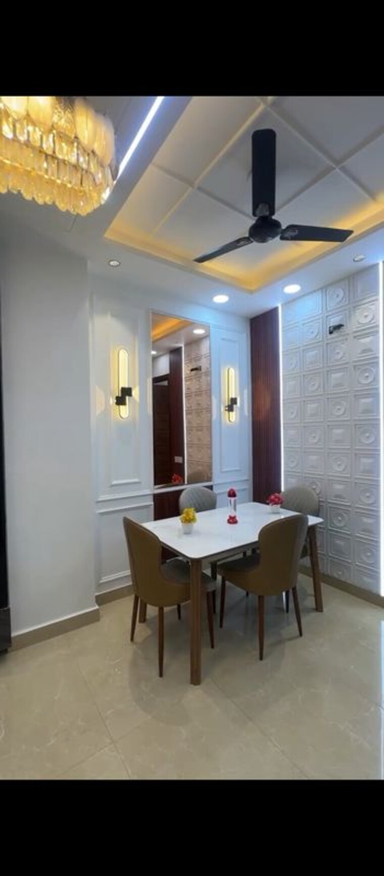 Master Bedroom, dwarka mor 3 Bedroom 80 Sq.Yd. Builder Floor In Dwarka Mor Delhi 10166894