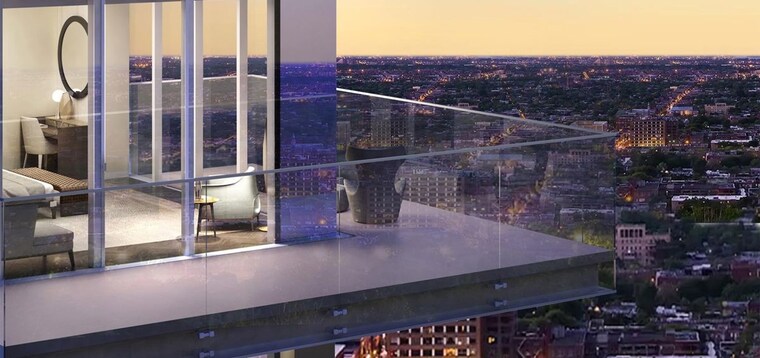 Balcony, m3m-trump-tower 4 Bedroom 3525 Sq.Ft. Apartment In Sector 65 Gurgaon 10166920