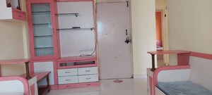 Living Room in 1 BHK Apartment at Tingre Nagar – for Rent