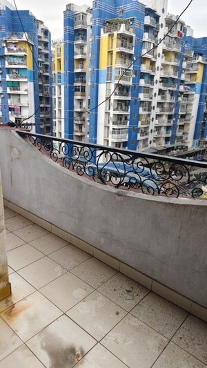 Balcony in 2 BHK Apartment at Gaur Green City, Indrapuram – for Rent