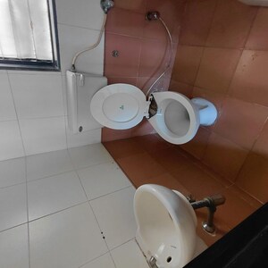 Bathroom in 1 BHK Apartment at Satellite Garden, Goregaon East – for Rent