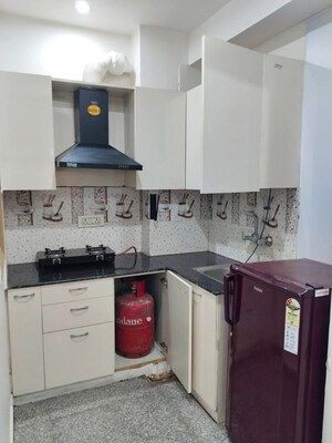 Kitchen in 1 RK Apartment at Neb Sarai – for Rent