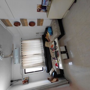 Living Room in 1 BHK Apartment at Satellite Garden, Goregaon East – for Rent