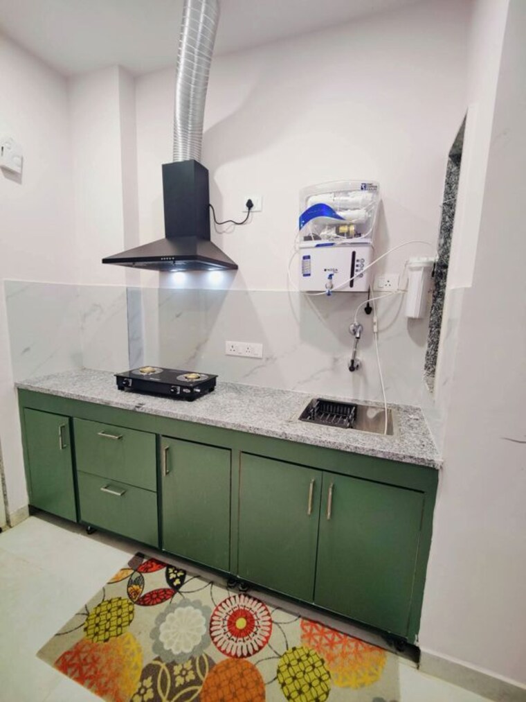 Kitchen, neb sarai 1 Bedroom 500 Sq.Ft. Apartment In Neb Sarai Delhi 10166995