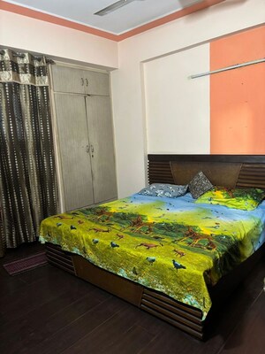 Bedroom in 3 BHK Apartment at Supertech Icon, Ahinsa Khand 2 – for Rent