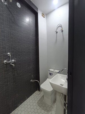Bathroom in 2 BHK Builder Floor at Dwarka Mor – for Rent