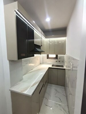 Kitchen in 2 BHK Builder Floor at Dwarka Mor – for Rent