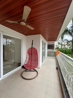 Balcony in 3 BHK Apartment at Prestige Beverly Hills, Kokapet – for Rent