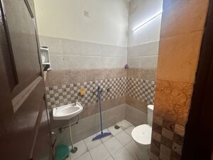 Bathroom in 2 BHK Builder Floor at Dhakoli – for Rent