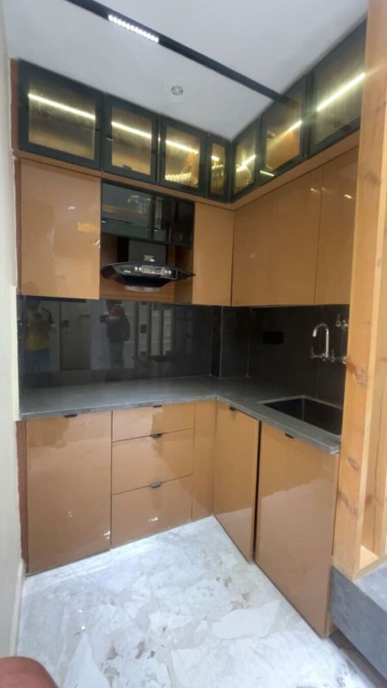 Kitchen, dwarka mor 2 Bedroom 650 Sq.Ft. Builder Floor In Dwarka Mor Delhi 10167027