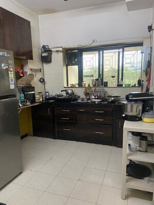 Kitchen in 2 BHK Apartment at Govind Complex, Vashi Sector 14 – for Rent