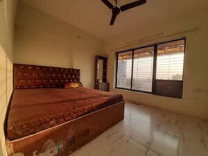 Bedroom in 1 BHK Apartment at Royal Palms Garden View, Goregaon East – for Rent