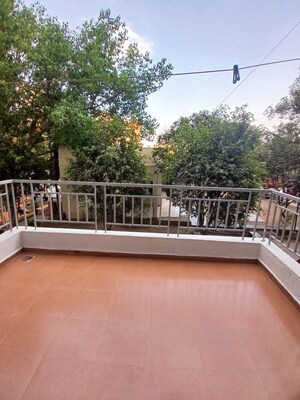 Balcony in 2 BHK Apartment at Bhandari Savannah, Wagholi – for Rent