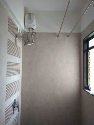 Bathroom in 1 BHK Apartment at Accel  Belvedere, Bhandup West – for Sale