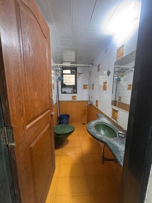 Bathroom in 2 BHK Apartment at Akshaya CHS Chedda Nagar, Chedda Nagar – for Rent