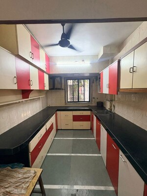 Kitchen in 4 BHK Apartment at Jai Siyaram Apartment Sector 12, Vashi Sector 12 – for Rent