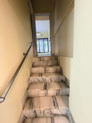 Staircase in 4 BHK Apartment at Jai Siyaram Apartment Sector 12, Vashi Sector 12 – for Rent