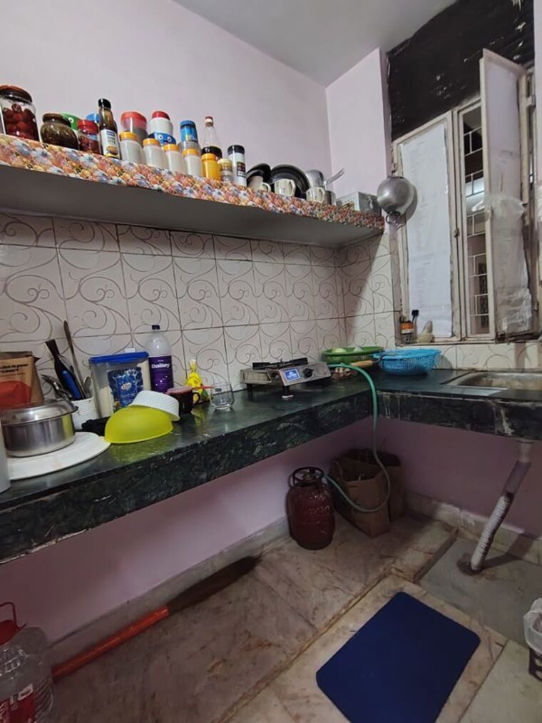 Kitchen, katwaria sarai 1 RK 350 Sq.Ft. Apartment In Katwaria Sarai Delhi 10167136