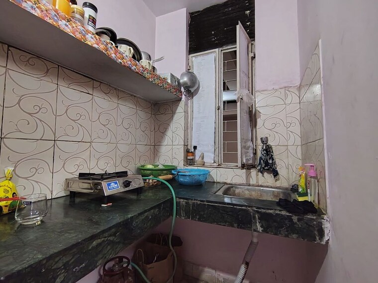 Kitchen, katwaria sarai 1 RK 350 Sq.Ft. Apartment In Katwaria Sarai Delhi 10167136