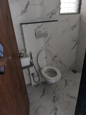 Bathroom in 2 BHK Apartment at Avani 12th Avenue, Tathawade – for Rent