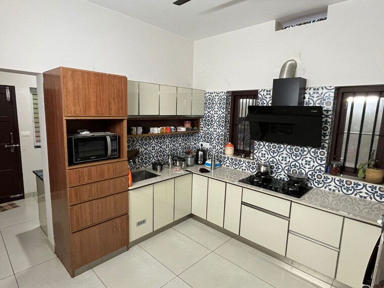 Kitchen, velappaya 4 Bedroom 2200 Sq.Ft. Independent House In Velappaya Thrissur 10167155