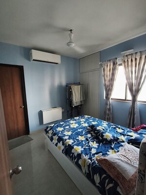 Bedroom in 1 BHK Apartment at Lodha Downtown, Dombivli East – for Rent