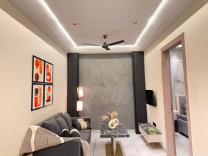Living Room in 1 BHK Builder Floor at Sector 38 – for Rent