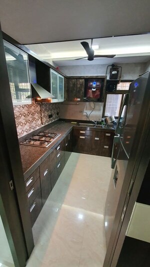 Kitchen in 2 BHK Apartment at Laxmi Narayan Residency, Vartak Nagar – for Rent