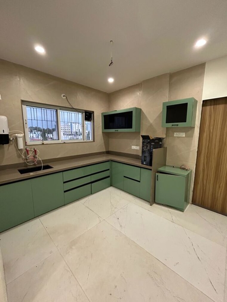 Kitchen, savedi 3 Bedroom 1750 Sq.Ft. Apartment In Savedi Ahmednagar 10167204