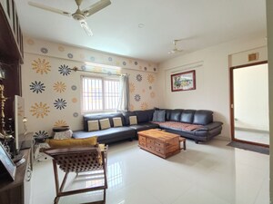 Living Room in 3 BHK Apartment at BM Luxuria, Hsr Layout – for Rent