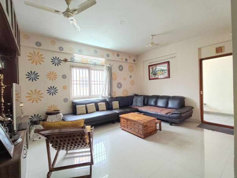 Living Room, bm-luxuria 3 Bedroom 1585 Sq.Ft. Apartment In Hsr Layout Bangalore 10167213
