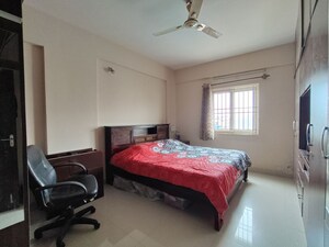 Bedroom in 3 BHK Apartment at BM Luxuria, Hsr Layout – for Rent