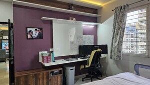 Living Room in 2 BHK Apartment at Prestige Lakeside Habitat, Varthur – for Rent