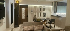 Living Room in 2 BHK Apartment at Neumec Shreeji Towers, Wadala East – for Rent