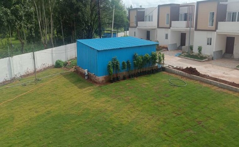 Garden, sark-town-homes 3 Bedroom 1600 Sq.Ft. Villa In Shankarpalli Hyderabad 10167288
