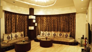 Living Room in 5 BHK Apartment at Mahagun Marvella, Sector 78 – for Rent