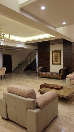 Living Room in 5 BHK Independent House at Amsri Cygne, Kokapet – for Sale