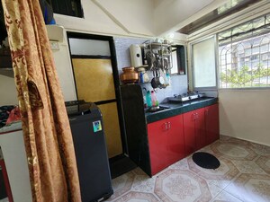 Kitchen in 1 RK Apartment at Ashirwad CHS Andheri East, Andheri East – for Rent