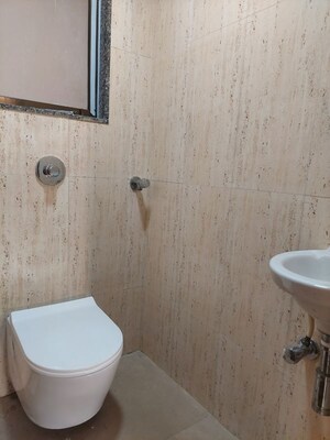 Bathroom in 2 BHK Apartment at Lotus Unity, Versova – for Rent